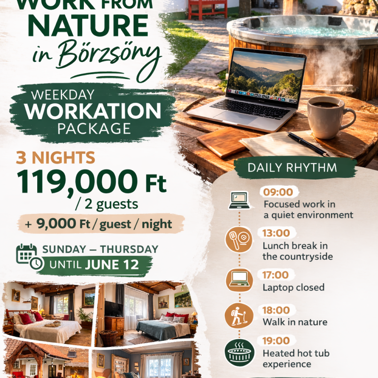 Munka a természetből a Börzsönyben – Padláskincsek Vendégház